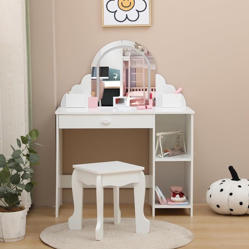 Kids dressing table - table, wave