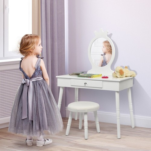 Kids vanity table - and, chair