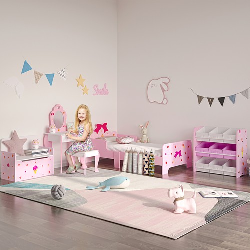 Kids dressing table - dressing, mirror