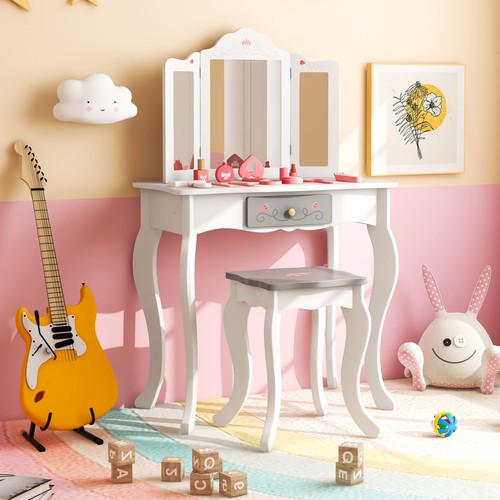 Childrens vanity table stool - childrens,