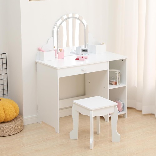 Wooden kids vanity table and - kids,