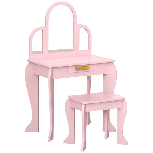 Homcom kids dressing table - dressing,