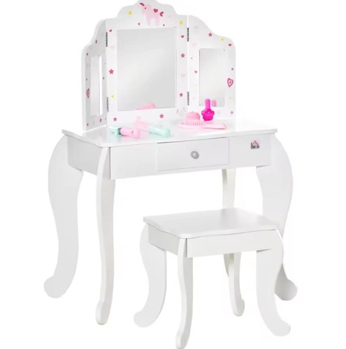 Kids vanity table stool - vanity, &