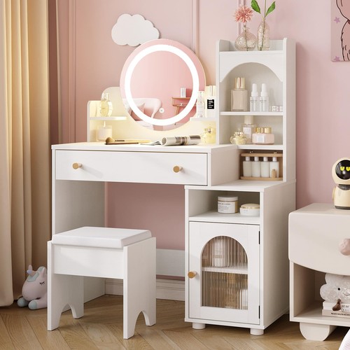 Kids vanity with mirror - , &