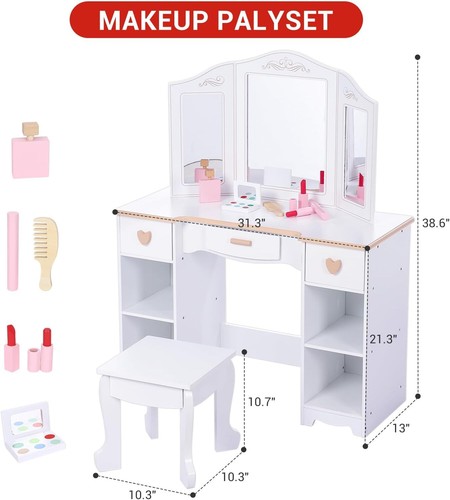 Modern princess kids vanity - kids,