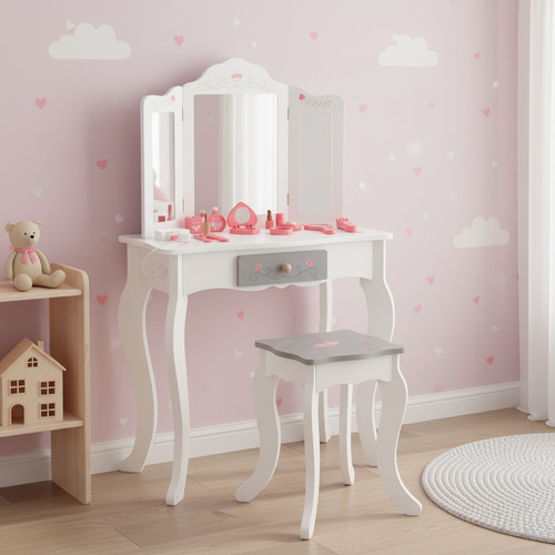 Kids dressing table stool - kids,