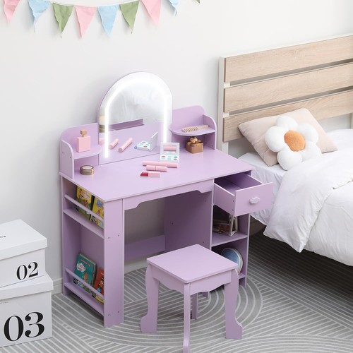 Princess kids vanity - vanity, table