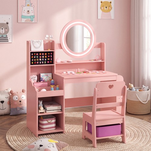 Kids vanity table set - vanity,