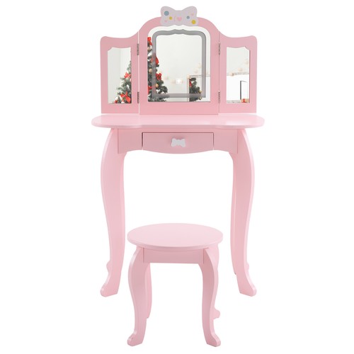 Kids vanity table and chair - kids,