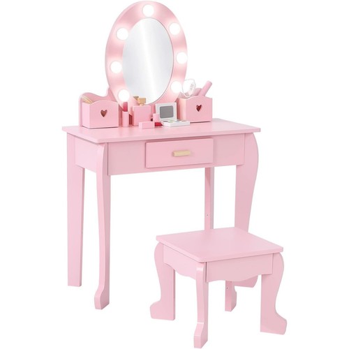 Kids vanity set - vanity, led