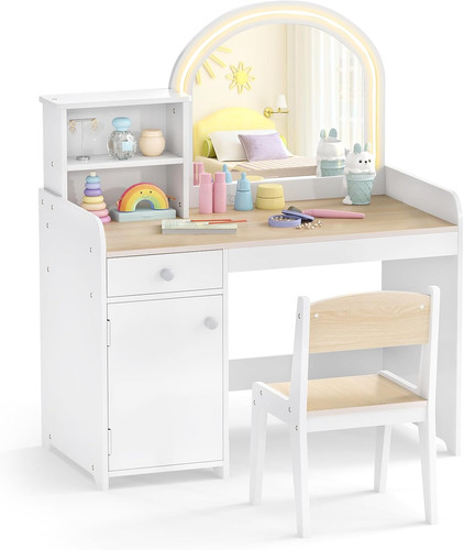 Kids vanity table set with - kids,