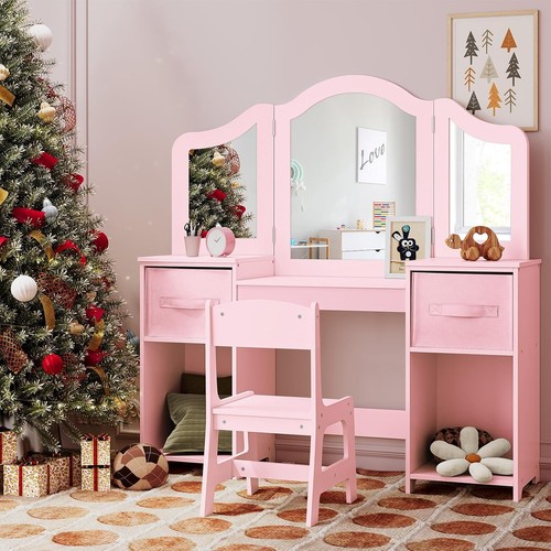 Kids vanity table set girls - kids,
