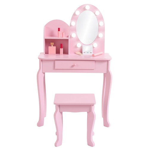 Kids vanity table with mirror - kids,